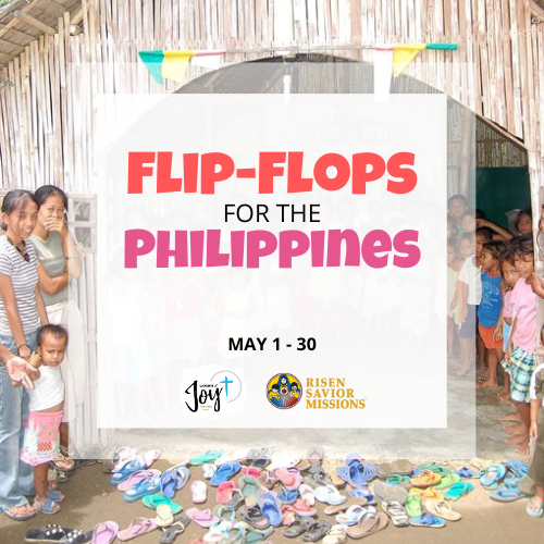 Flip-Flops for the Philippines | St. Joseph Catholic Church | Waconia, MN